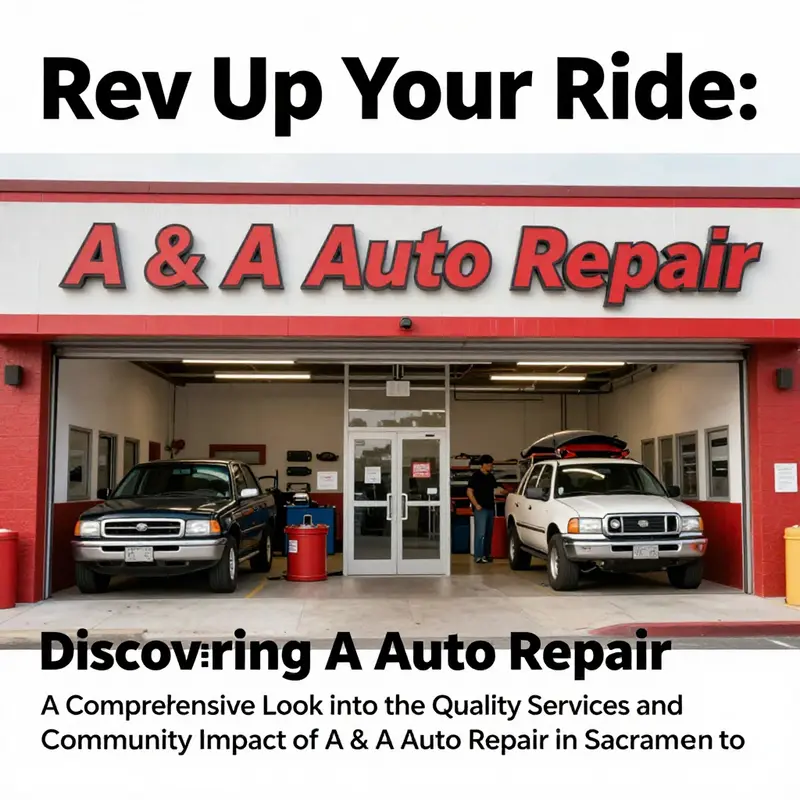 Exterior of A & A Auto Repair, highlighting its welcoming environment.
