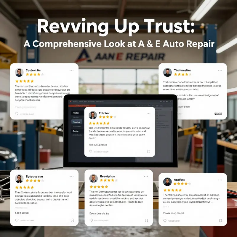 Comprehensive range of services offered at A & E Auto Repair.