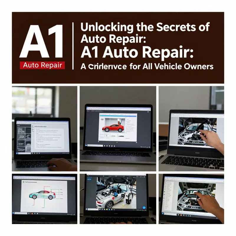 A glimpse into A1 Auto Repair’s comprehensive services ensuring all vehicle needs are met efficiently.