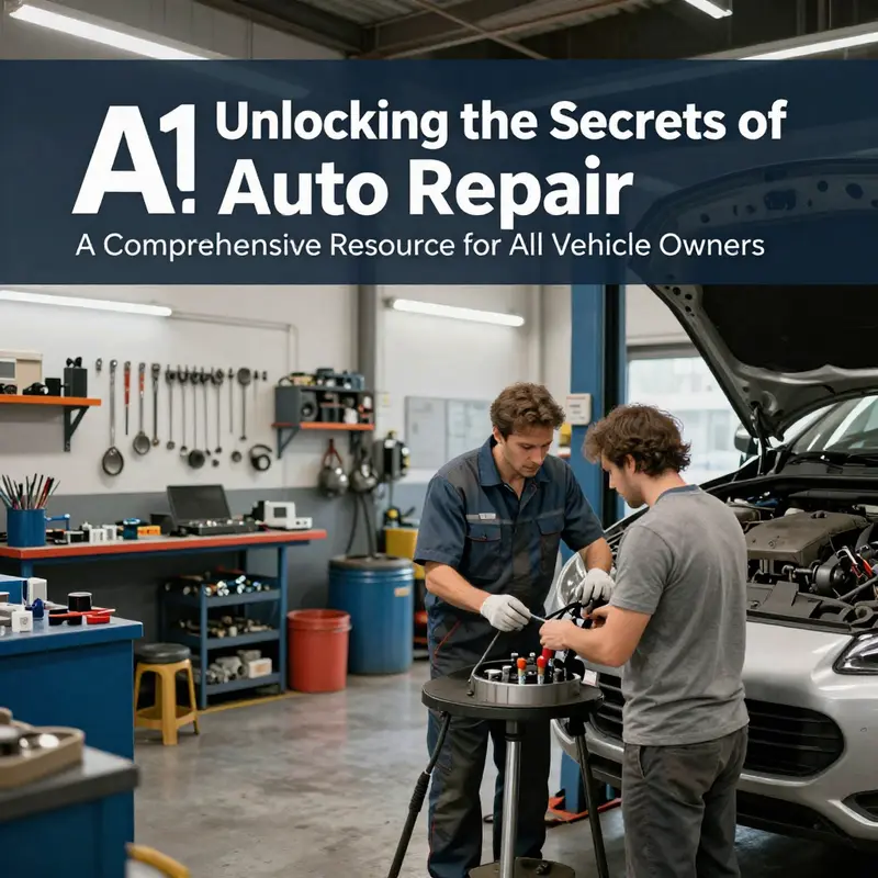 A glimpse into A1 Auto Repair’s comprehensive services ensuring all vehicle needs are met efficiently.