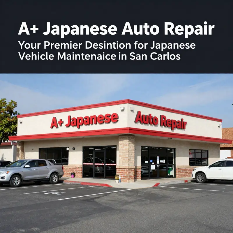 A+ Japanese Auto Repair exterior view demonstrating its welcoming atmosphere.