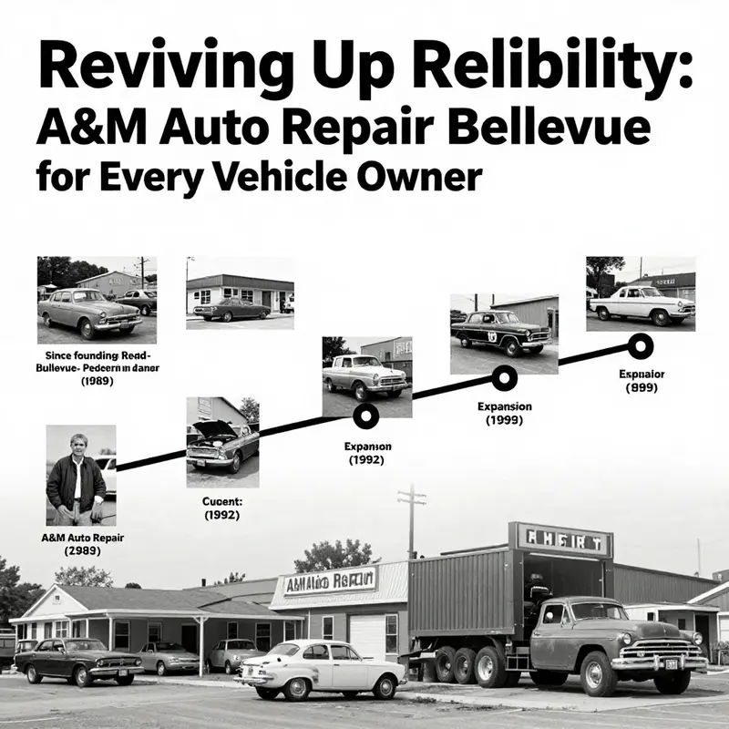 A&M Auto Repair Bellevue’s inviting exterior serves as a symbol of reliability and community trust in automotive services.