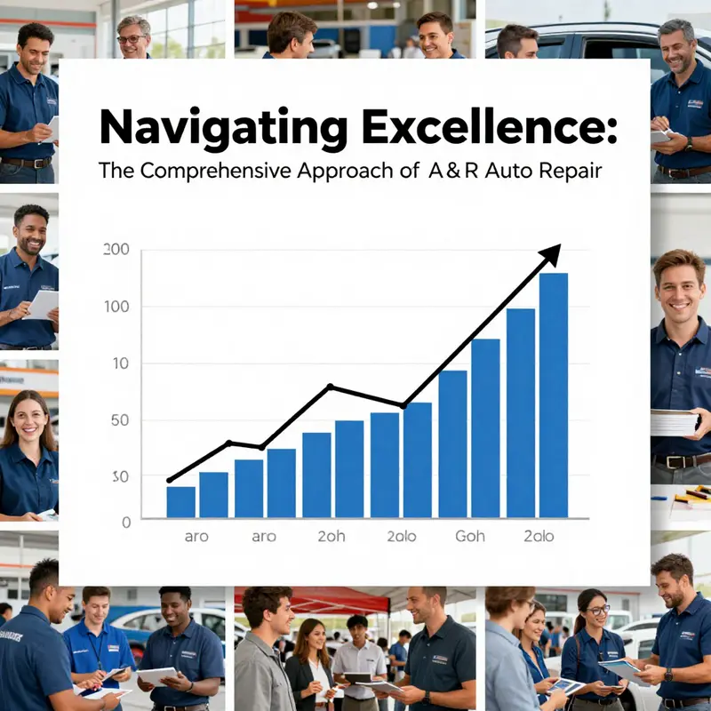 A view inside A&R Auto Repair Inc., showcasing the skilled technicians at work.