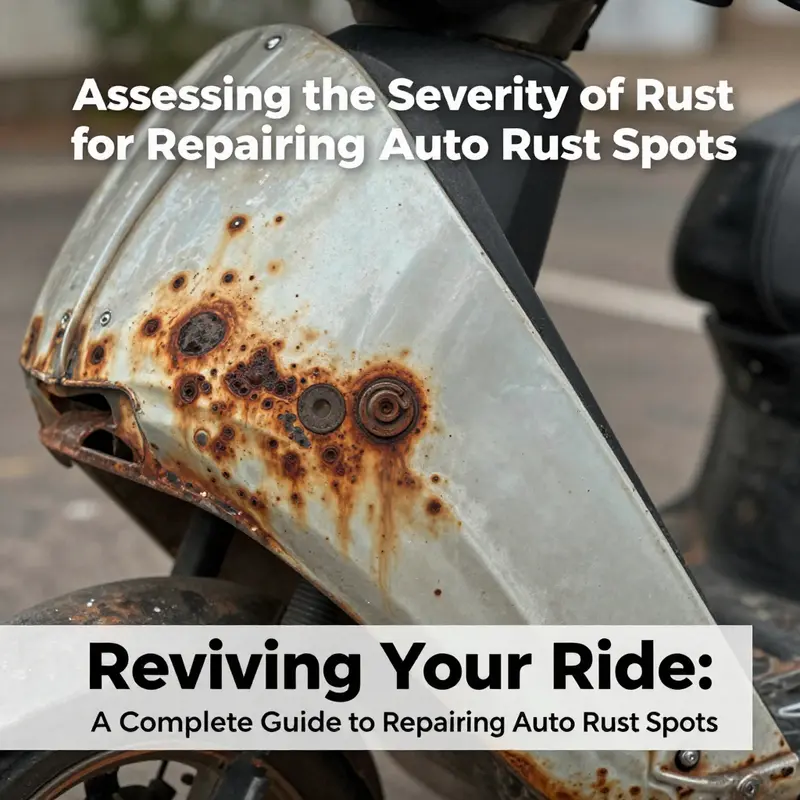 Illustrating different rust conditions for accurate assessments.