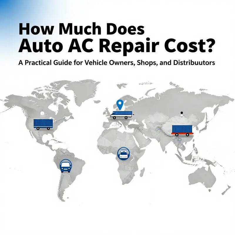 Key AC components and typical failure pathways in today’s vehicles.