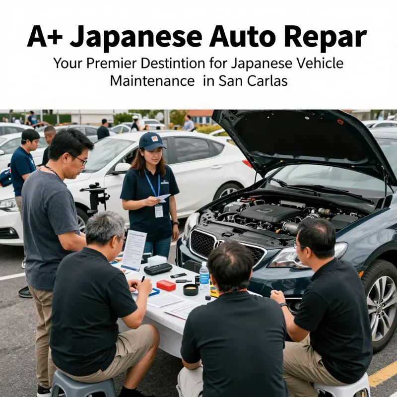 A+ Japanese Auto Repair exterior view demonstrating its welcoming atmosphere.