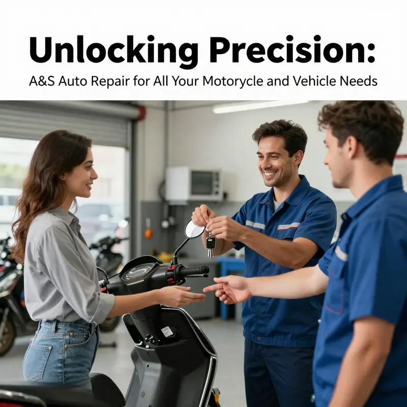 A&S Auto Repair provides a wide range of services for motorcycles and vehicles alike.