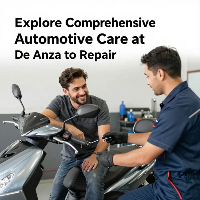 De Anza Auto Repair provides a wide range of automotive and motorcycle repair services.