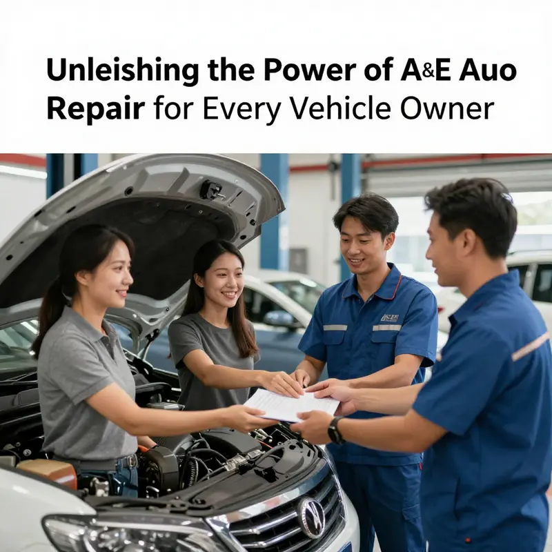 Technicians at A&E Auto Repair providing expert services to enhance vehicle performance and safety.