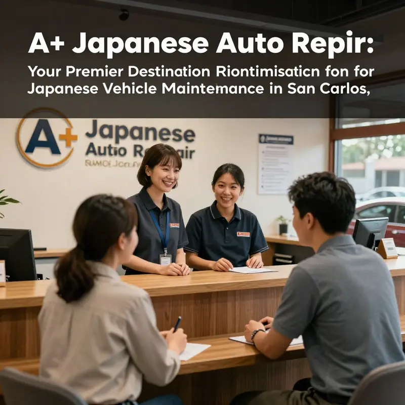 A+ Japanese Auto Repair exterior view demonstrating its welcoming atmosphere.