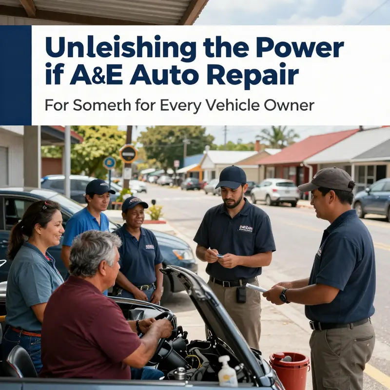 Technicians at A&E Auto Repair providing expert services to enhance vehicle performance and safety.