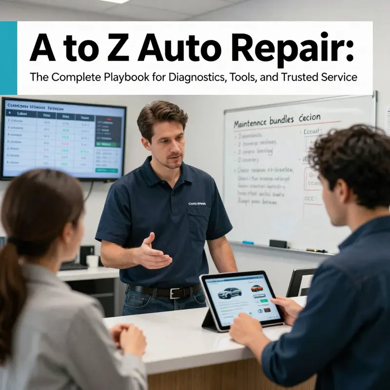 Technological foundations and diagnostic workflows underpin A to Z Auto Repair, aligning data access, symptom triangulation, testing, and verification.