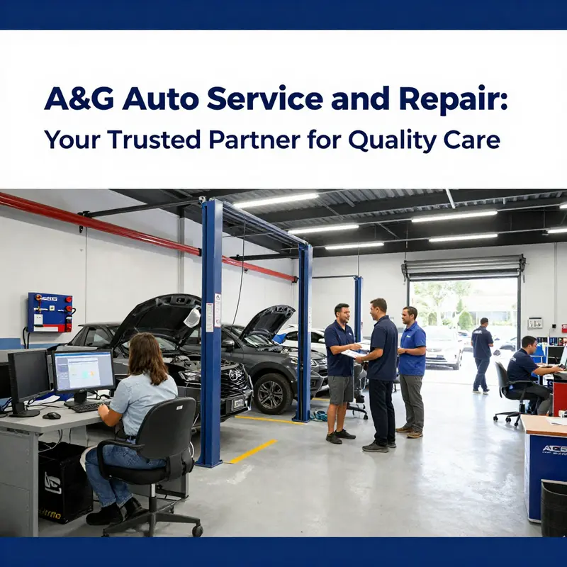 Expert technicians at A&G Auto Service and Repair delivering top-notch automotive services with a focus on customer satisfaction.