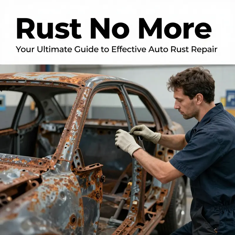 Different levels of rust severity on automotive surfaces.