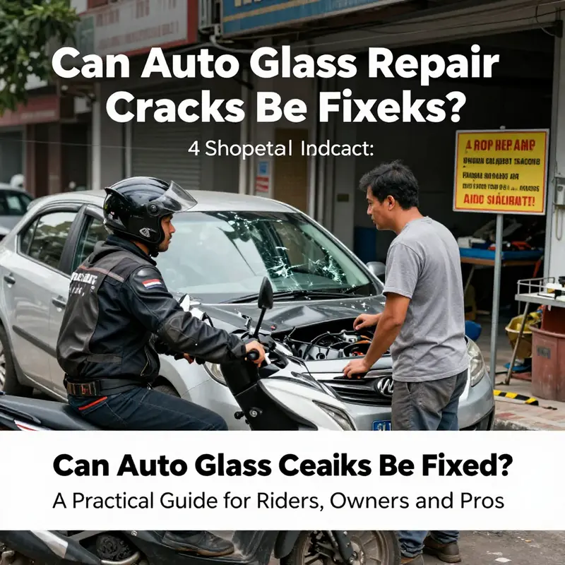 Resin-based repair for minor cracks: crack typing, resin injection, and curing under UV light in a modern shop.