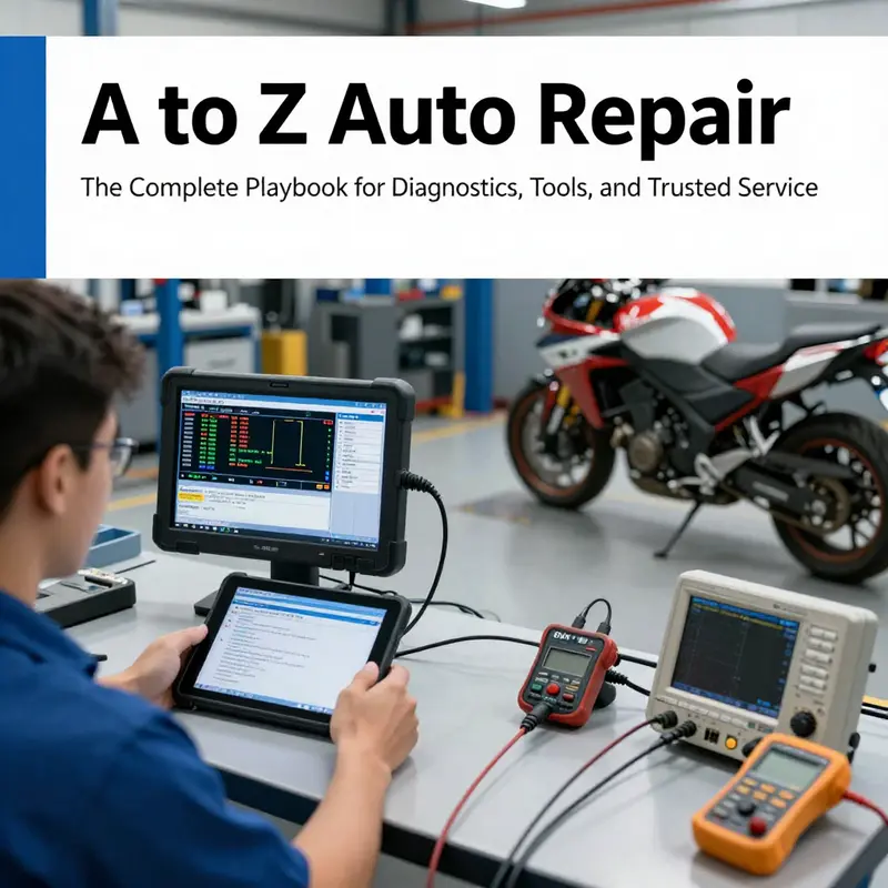 Technological foundations and diagnostic workflows underpin A to Z Auto Repair, aligning data access, symptom triangulation, testing, and verification.