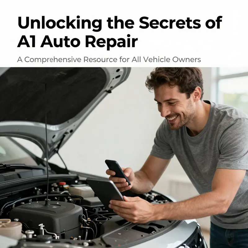 A glimpse into A1 Auto Repair’s comprehensive services ensuring all vehicle needs are met efficiently.