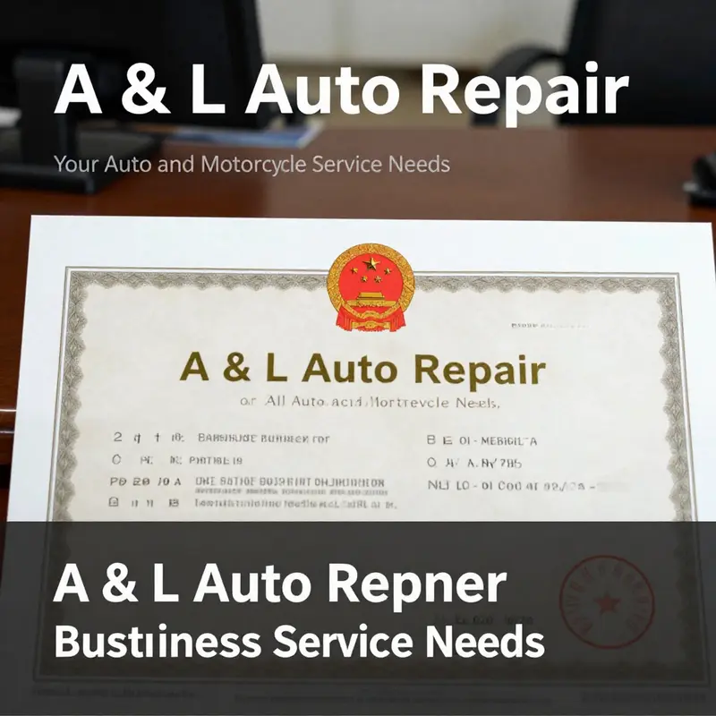 Exterior view of A & L Auto Repair showcasing busy service and high-quality standards.