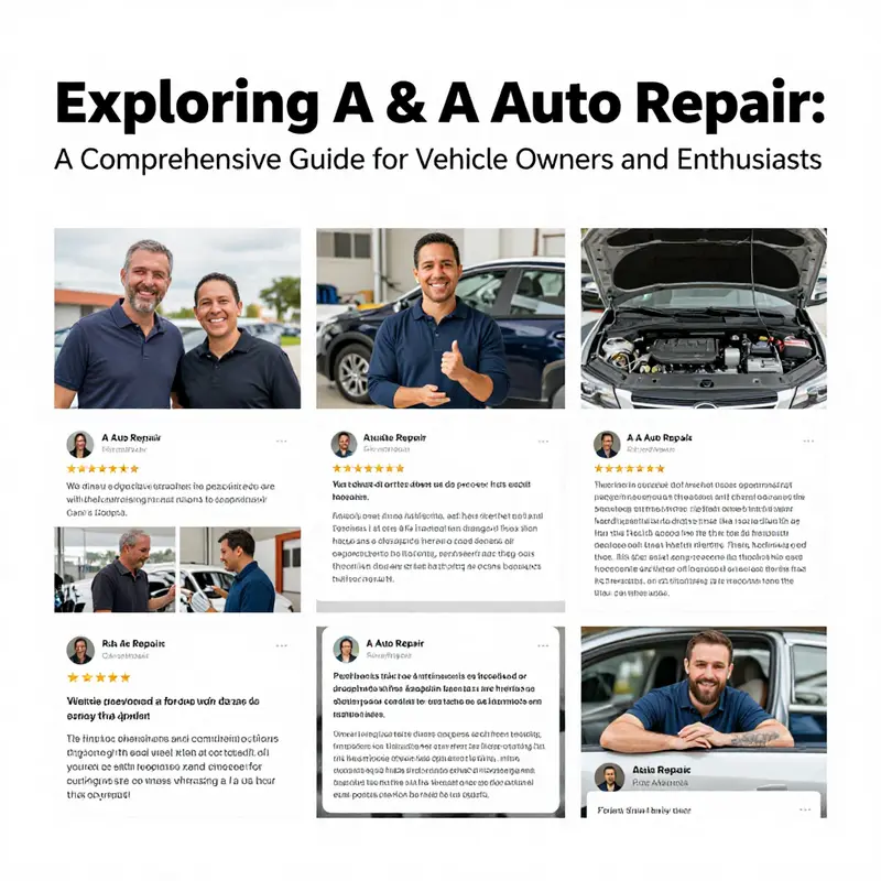 A visual timeline of A & A Auto Repair’s history showcasing key events and changes.