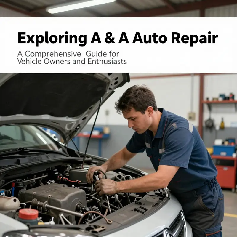 A visual timeline of A & A Auto Repair’s history showcasing key events and changes.