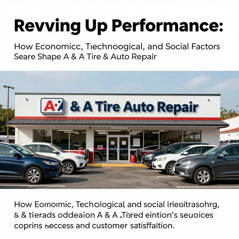 The exterior view of A & A Tire & Auto Repair showing its storefront and inviting atmosphere.