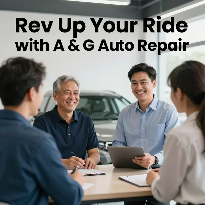 The inviting exterior of A & G Auto Repair, a hub for reliable automotive and motorcycle repairs.