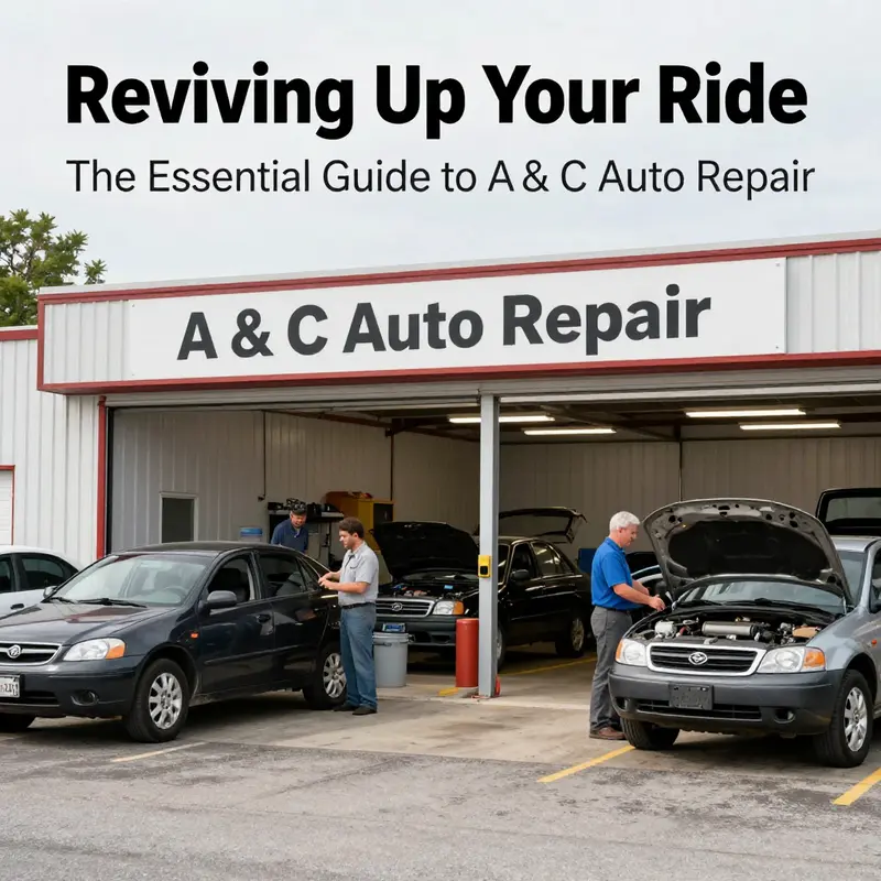 The welcoming exterior of A & C Auto Repair, a trusted automotive service center in Swanton, Vermont.