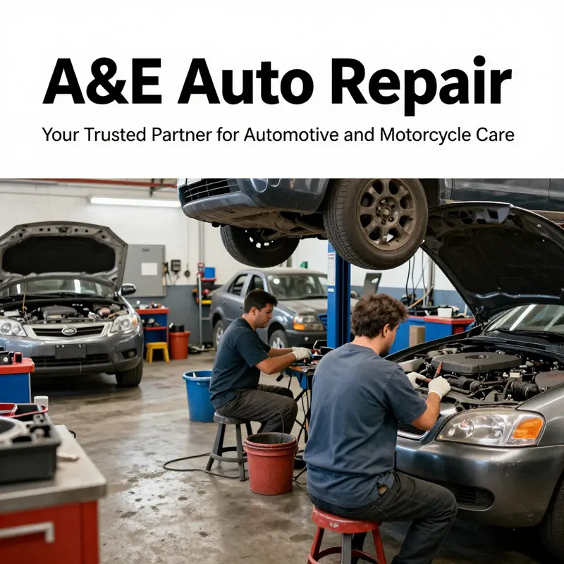 Skilled technicians at A&E Auto Repair ensure high-quality service for every vehicle.