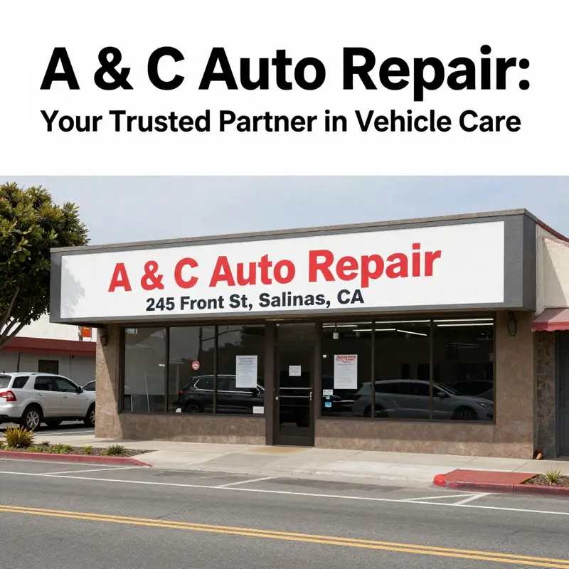 A dedicated team of technicians at A & C Auto Repair working on a variety of vehicles.