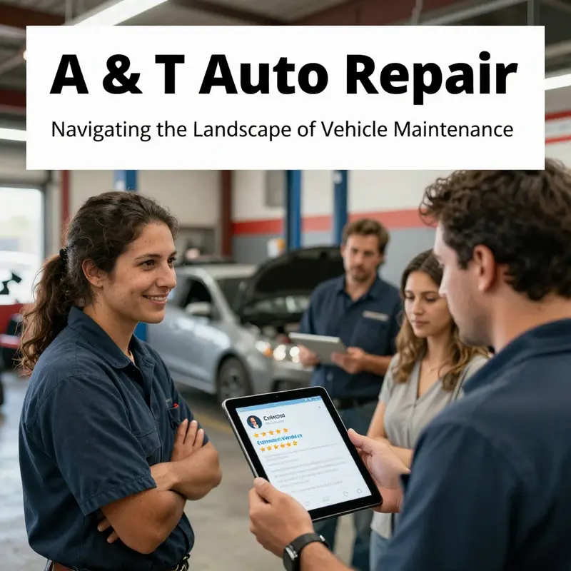 An overview of a vibrant auto repair shop dedicated to providing excellent service.