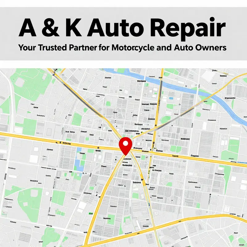 A welcoming view of A & K Auto Repair, symbolizing trust and quality service for vehicle owners.