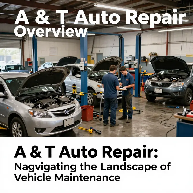 An overview of a vibrant auto repair shop dedicated to providing excellent service.