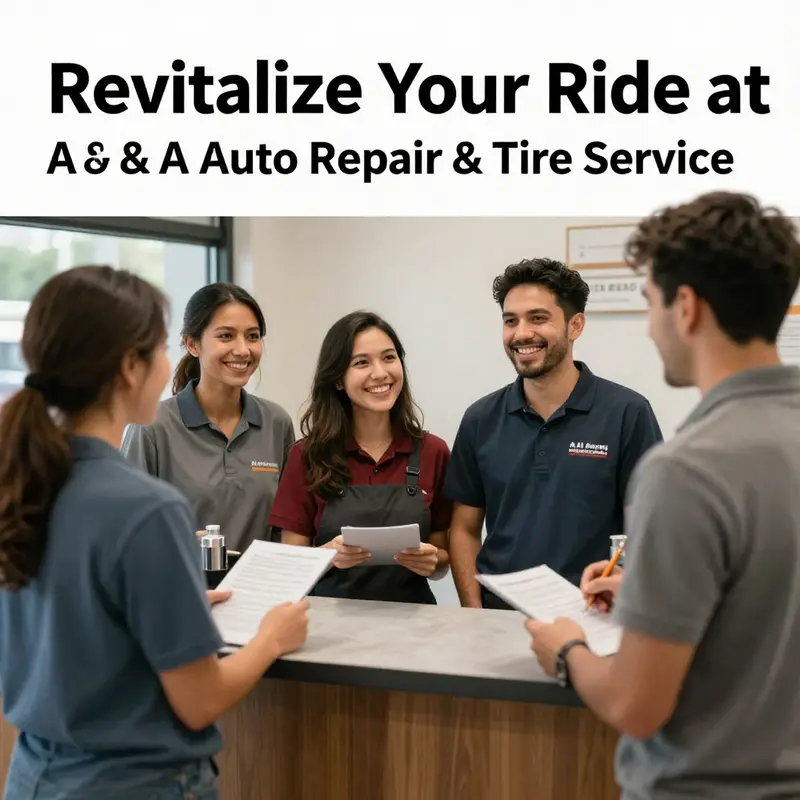 A glimpse into A & A Auto Repair & Tire Service, where automotive expertise meets customer care.