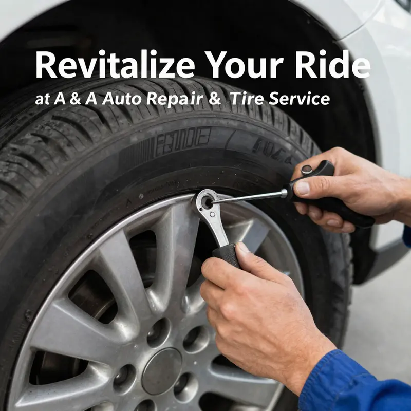 A glimpse into A & A Auto Repair & Tire Service, where automotive expertise meets customer care.