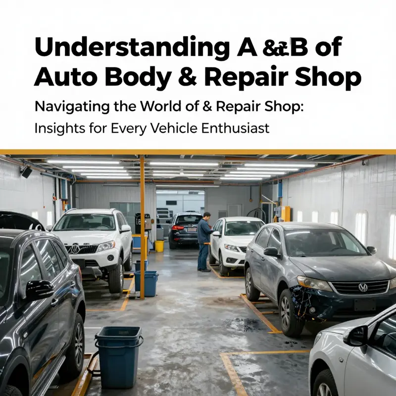 An illustrative view of the market environment where A&B Auto Body & Repair Shop operates.