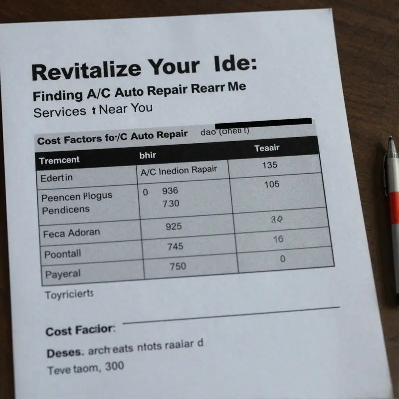 A technician inspecting a vehicle’s air conditioning system, highlighting the expertise available in local A/C auto repair services.