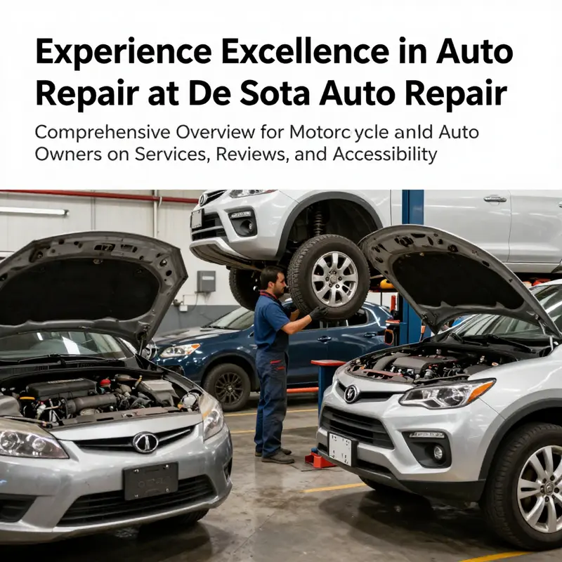 Mechanics working on multiple vehicles in a busy auto repair shop.