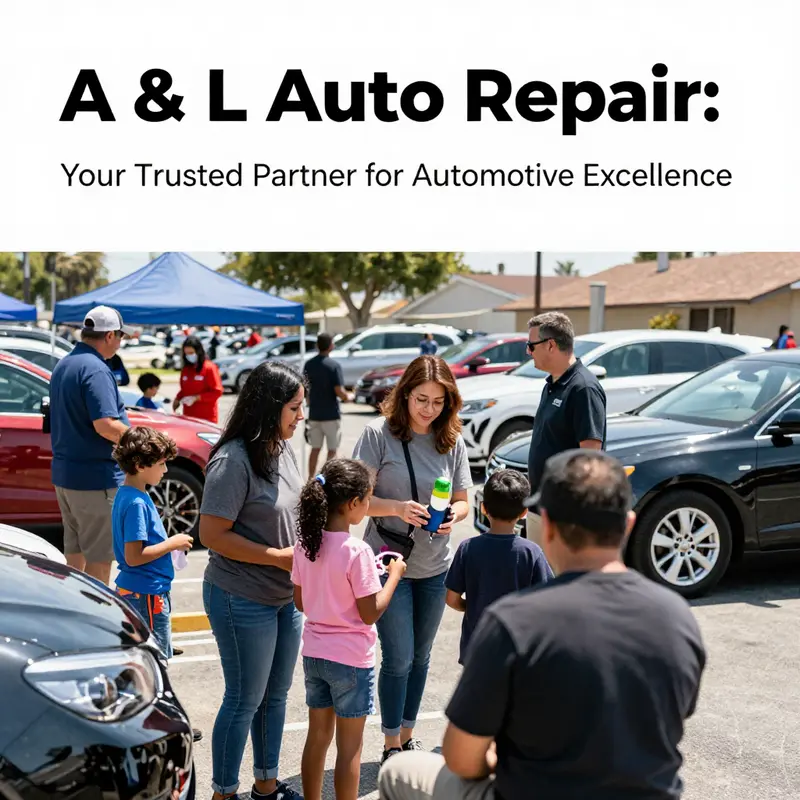A exterior view of A & L Auto Repair showcasing their welcoming atmosphere and diverse automotive services.