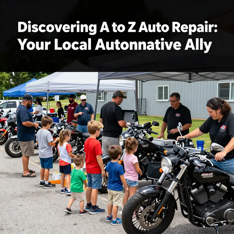 Mechanics at work in A to Z Auto Repair, showcasing the diverse range of services provided.