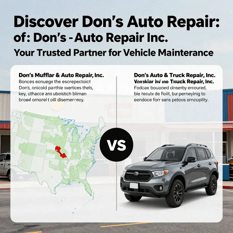 Don’s Muffler & Auto Repair, Inc. storefront in Okeechobee, Florida.