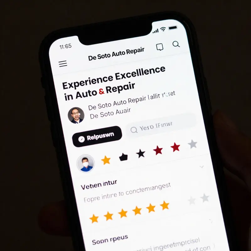 Happy customers sharing their experiences at De Soto Auto Repair.