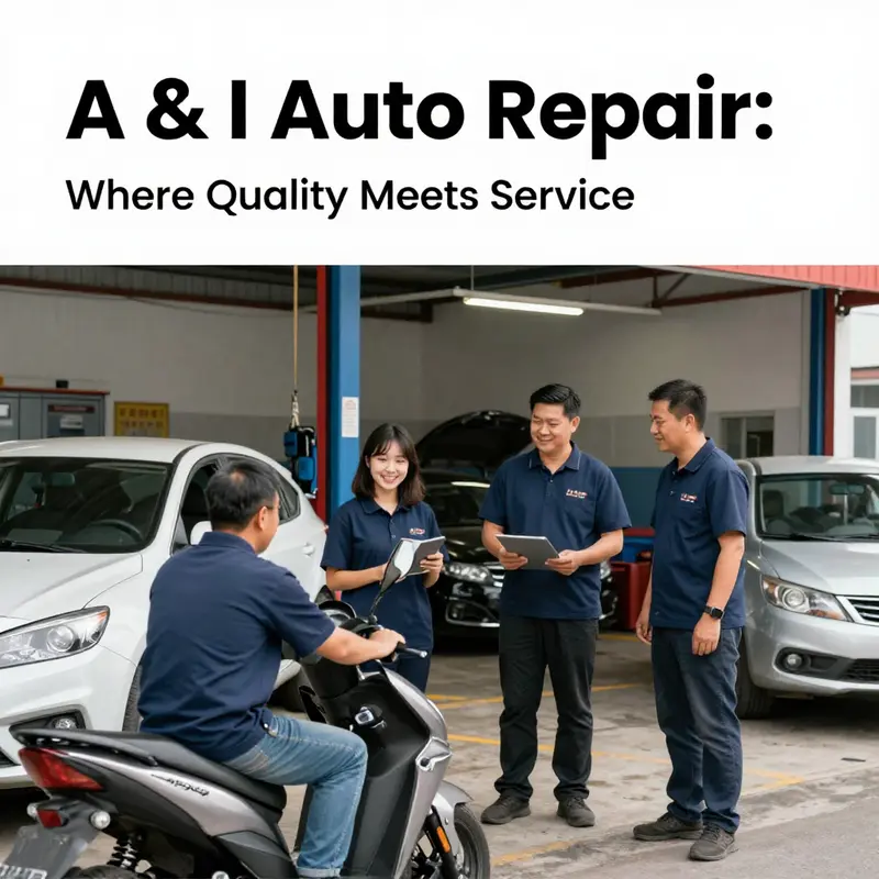 A warm and inviting atmosphere where customers feel valued at A & I Auto Repair.