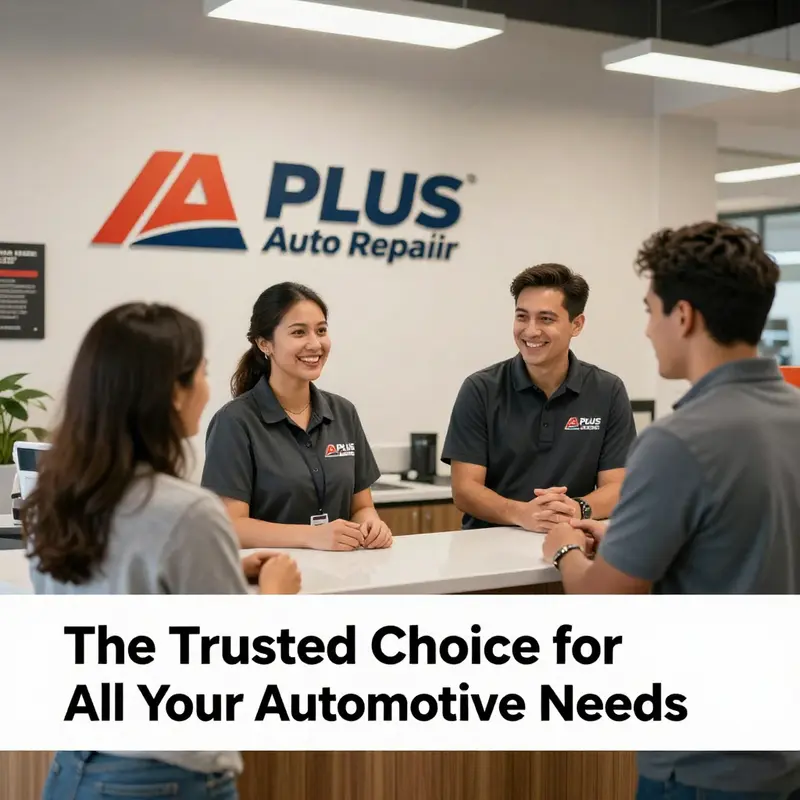 Mechanics at work providing a range of automotive repair services.