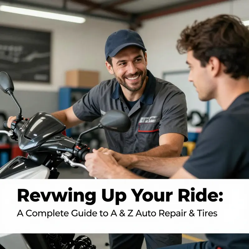 A welcoming mechanic at A & Z Auto Repair & Tires, ensuring a high-quality customer experience.