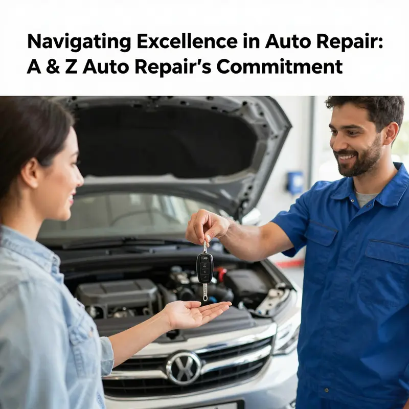 Technicians at A & Z Auto Repair providing diverse automotive services to enhance vehicle performance and safety.