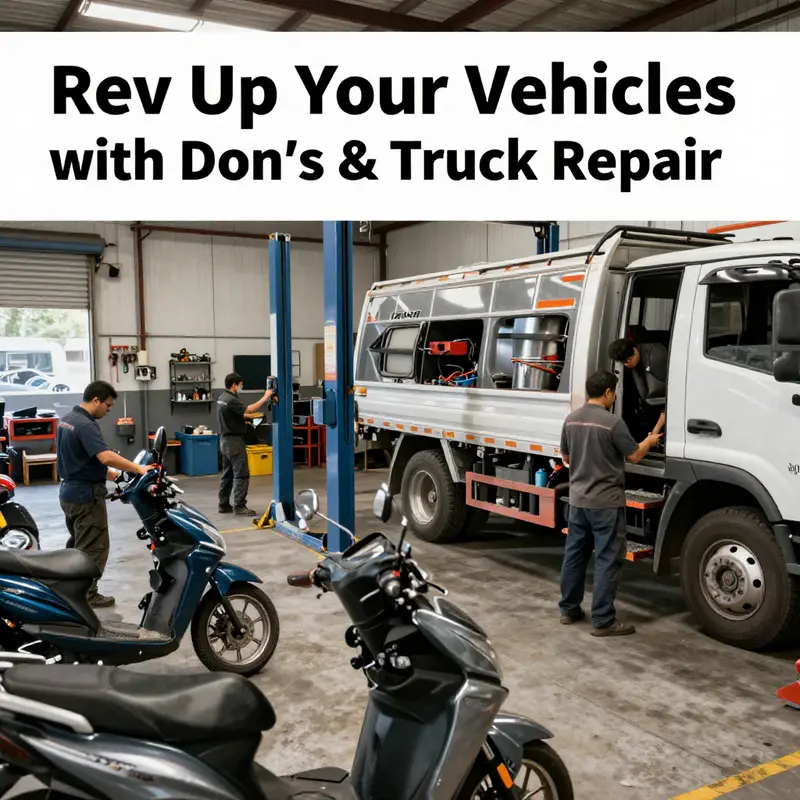 Diverse range of services offered at Don’s Auto & Truck Repair.
