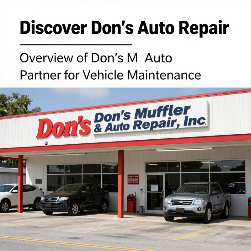 Don’s Muffler & Auto Repair, Inc. storefront in Okeechobee, Florida.