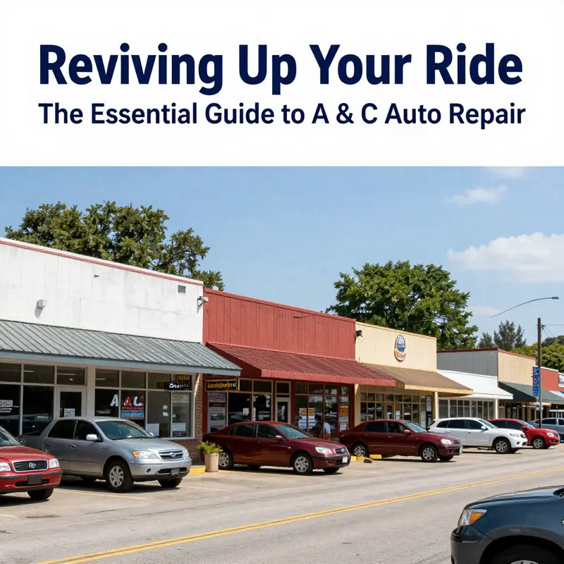 The welcoming exterior of A & C Auto Repair, a trusted automotive service center in Swanton, Vermont.