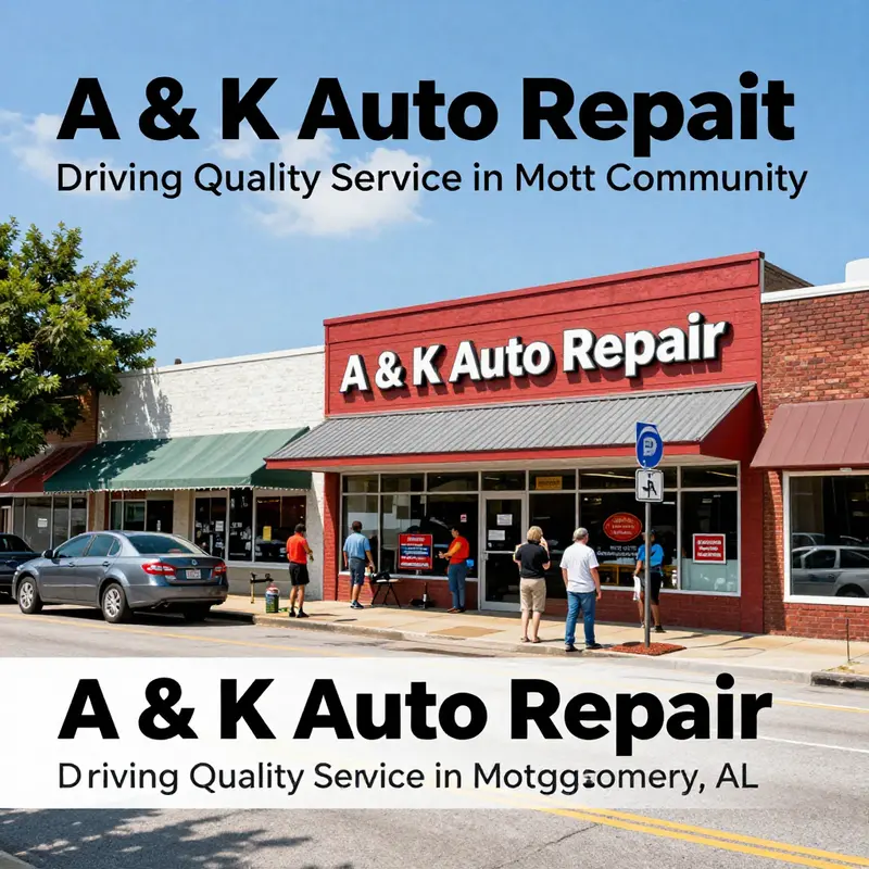 A & K Auto Repair technicians providing expert service to a diverse range of vehicles.