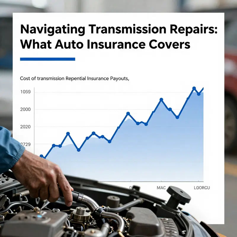 Impact of collision accidents on transmission repair claims.